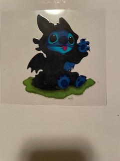 Bat Blue Alien