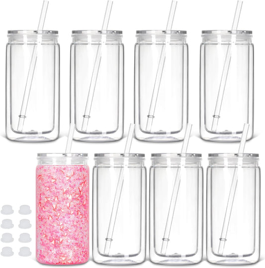16 oz Snow Globe Tumbler
