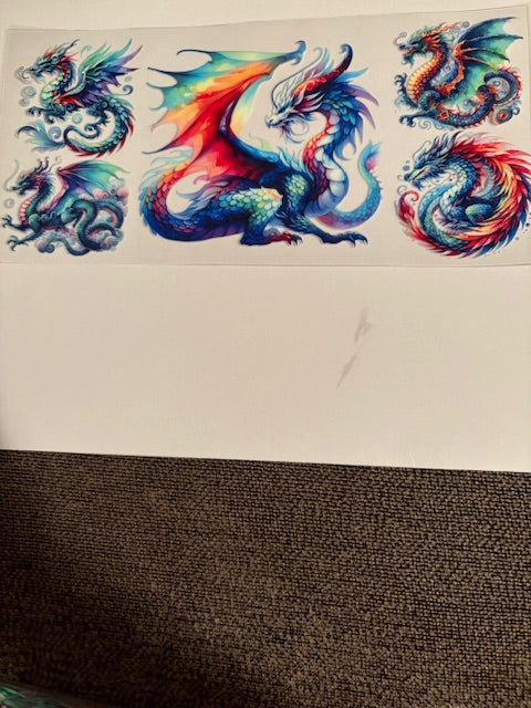 Blue-red Dragons
