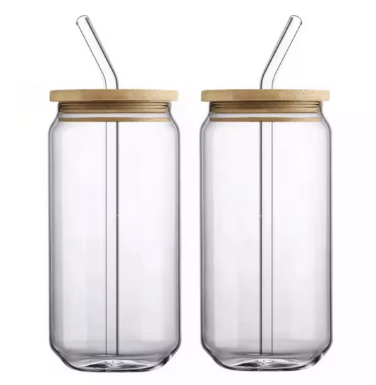 16oz Glass Non Snowglobe Tumbler