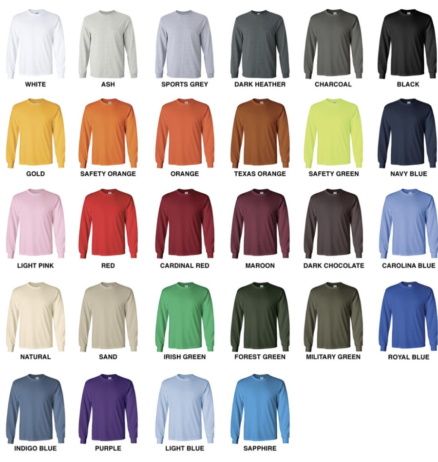 ***PRE ORDER*** Long Sleeve Shirt
